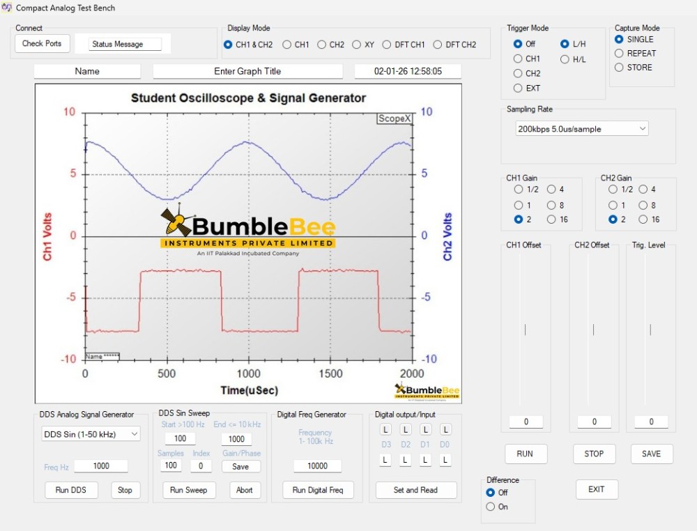 Scope-X Software Interface